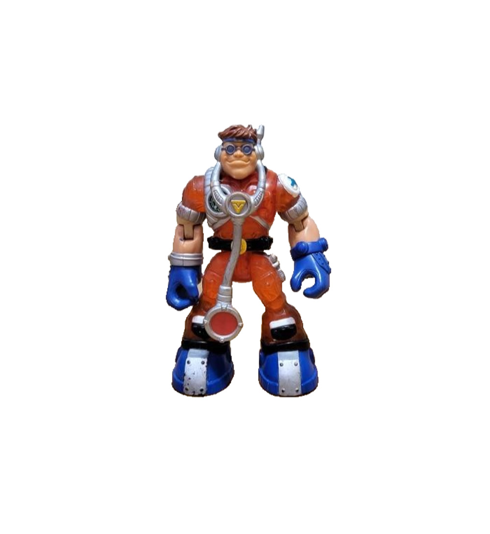 Rescue Heroes Matt Medic Action Figure – Fisher-Price EMT Paramedic 2000s